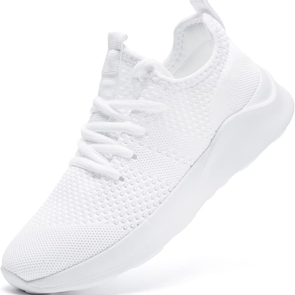 Woman's Walking Shoes White